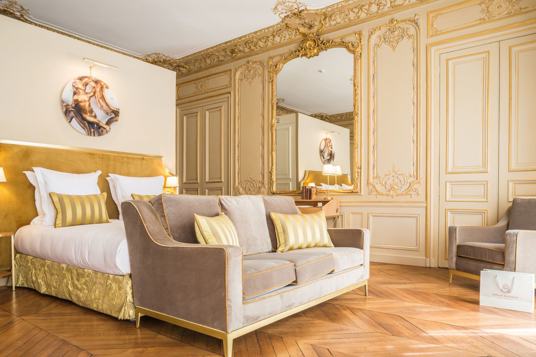 Hôtel Alfred Sommier - Suite Dorée